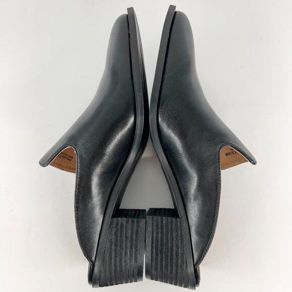 Sz 7.5 NWT Chinese Laundry Marnie Black Slip-On Pointed Toe Mules Shoes Women - Picture 8 of 14